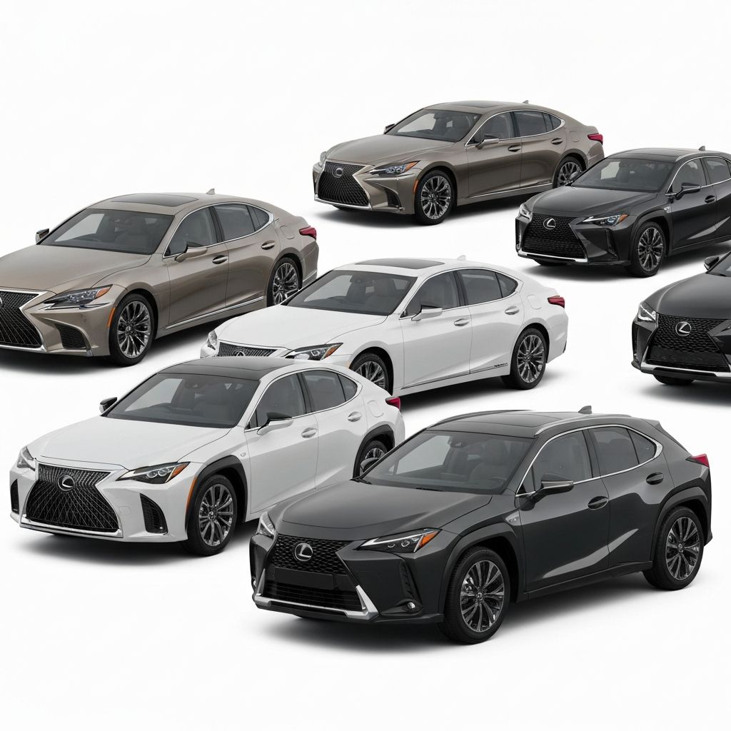 Lexus vehicles